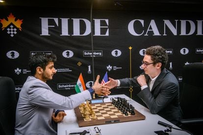 国际象棋候选人锦标赛：Praggnanandhaa 对 Niepómniashi 使用了致命药水，但并没有把他击倒 |国际象棋游戏