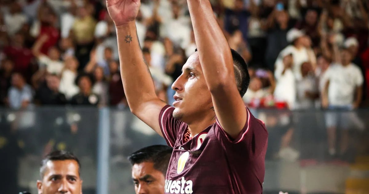 亚历克斯·瓦莱拉 (Alex Valera) 在 Universitario 对阵 Sport Boys 的联赛 1 2024 中打入精彩进球