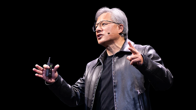 Nvidia 的 Jensen Huang 预测 10 年内，人工智能将生成电脑游戏