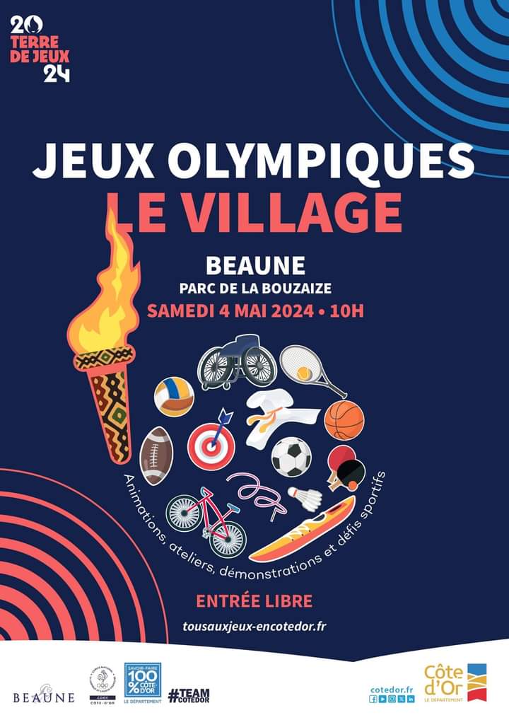 Village Côte-d'Or Beaune - 5 月 4 日星期六是庆祝体育和奥林匹克精神的一天